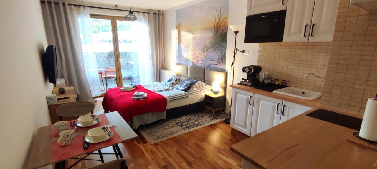 Ferienwohnung Kawalerka Z Miejscem Parkingowym W Hali Garazowej Zoppot Exterior foto